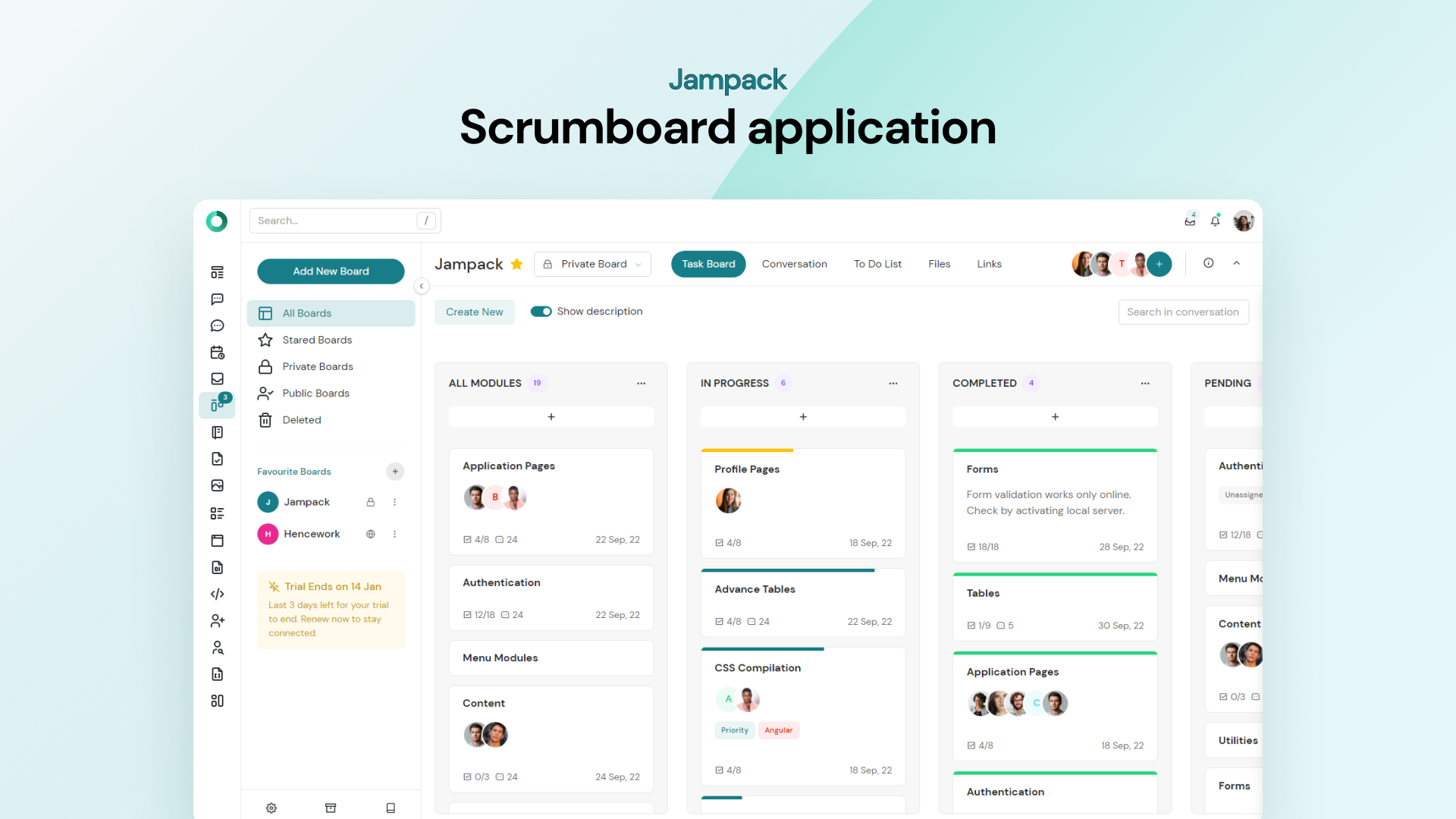 Jampack - Powerful SvelteKit-Bootstrap SaaS App Template