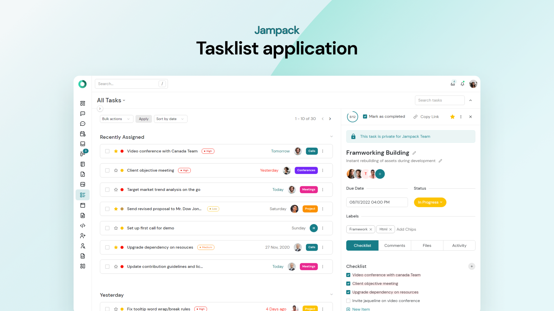 Jampack - Powerful SvelteKit-Bootstrap SaaS App Template